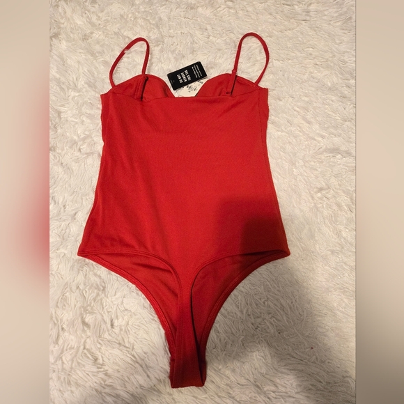 NWT Express Body Contour Women's Size XS Color Red - Picture 2 of 10